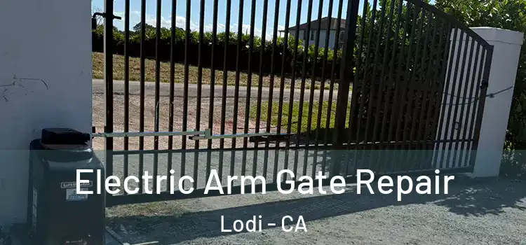 Electric Arm Gate Repair Lodi - CA