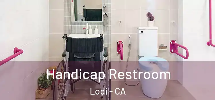 Handicap Restroom Lodi - CA