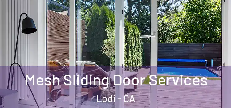 Mesh Sliding Door Services Lodi - CA